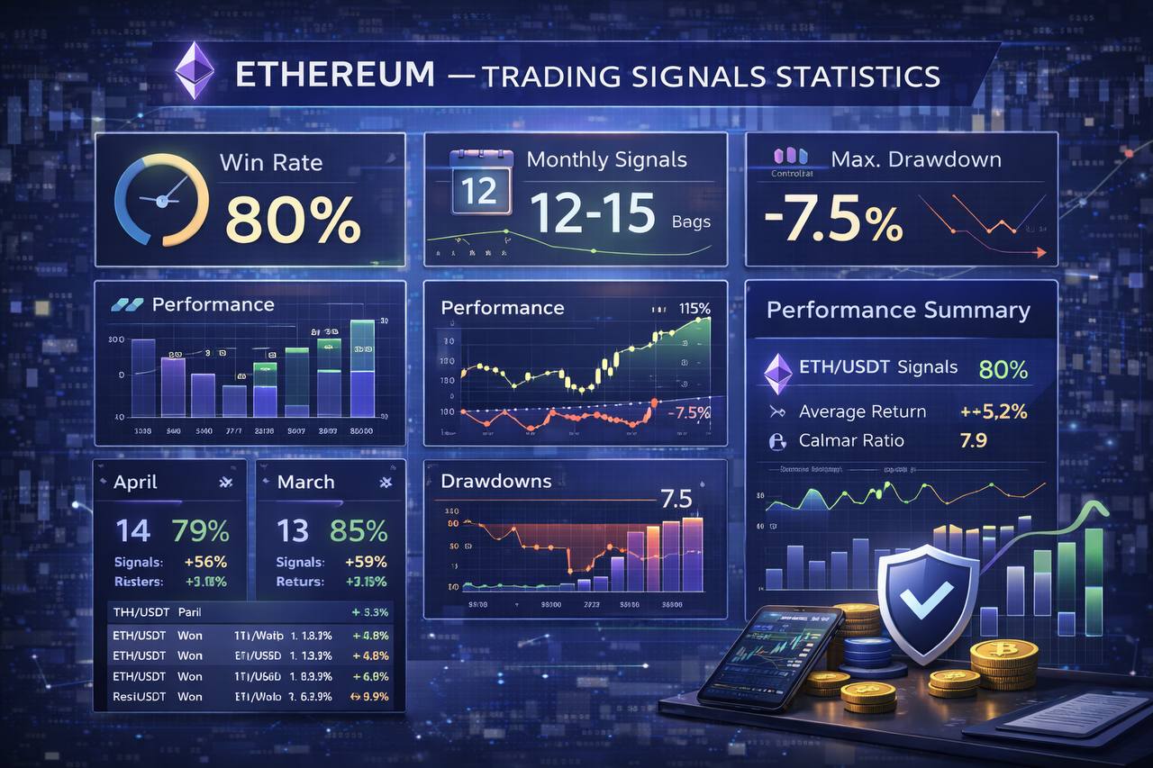 Ethereum Ticaret Sinyalleri İstatistikleri